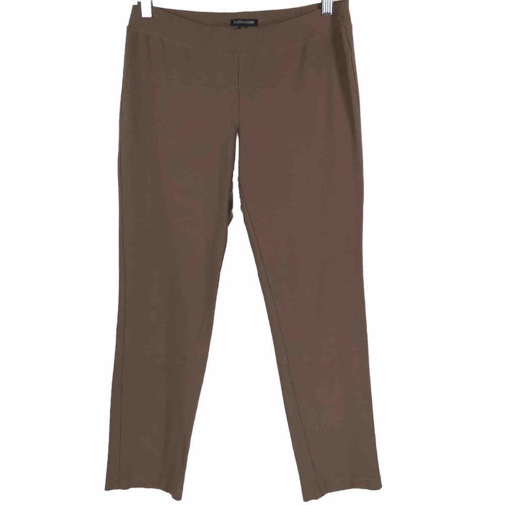 EILEEN FISHER‎ USA🇺🇸MADE Imported Fabric Leggings SMALL Viscose Blend